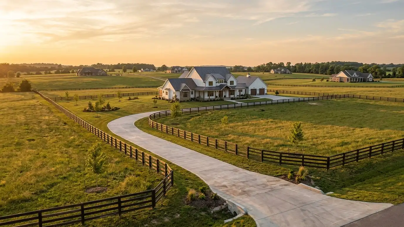 Homes and neighborhoods in Thompsons Station, Tennessee