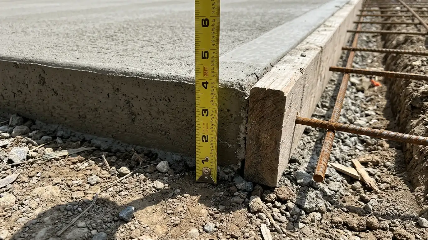 How Thick Should a Concrete Driveway Be?