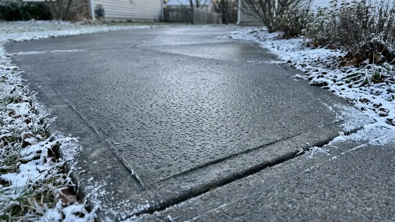 Concrete and Freeze-Thaw Winter Weather explained for Nashville and Middle Tennessee