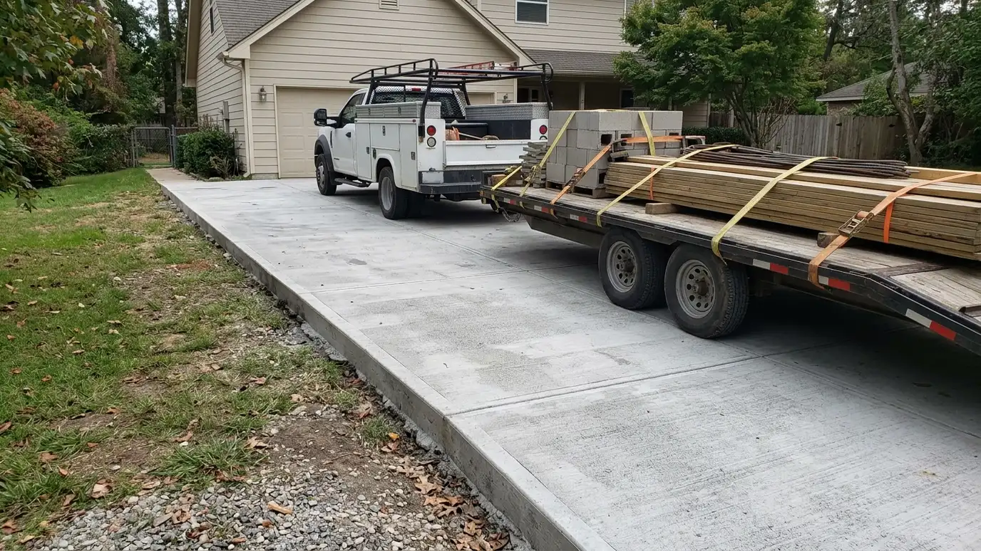 Concrete for Heavy-Use Driveways explained for Nashville and Middle Tennessee