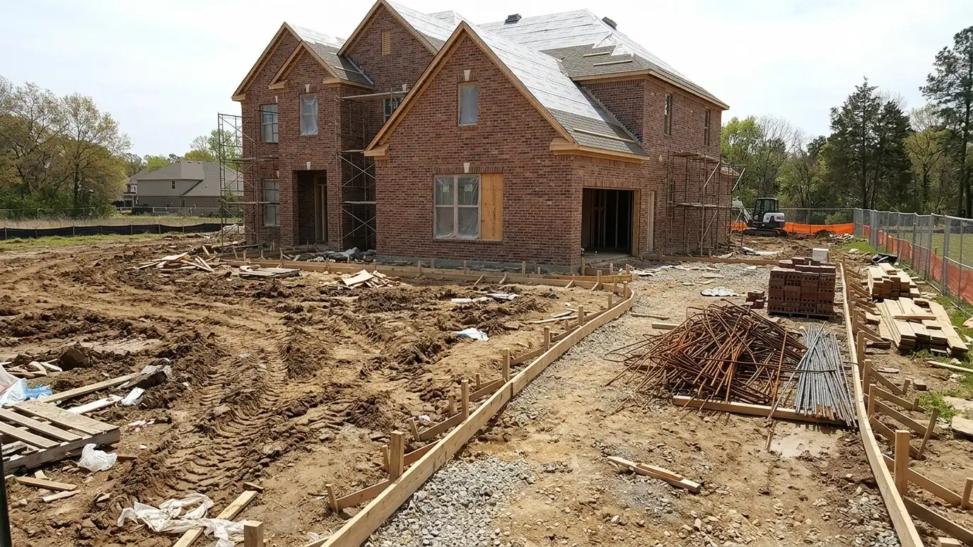 Concrete for New Construction Lots explained for Nashville and Middle Tennessee