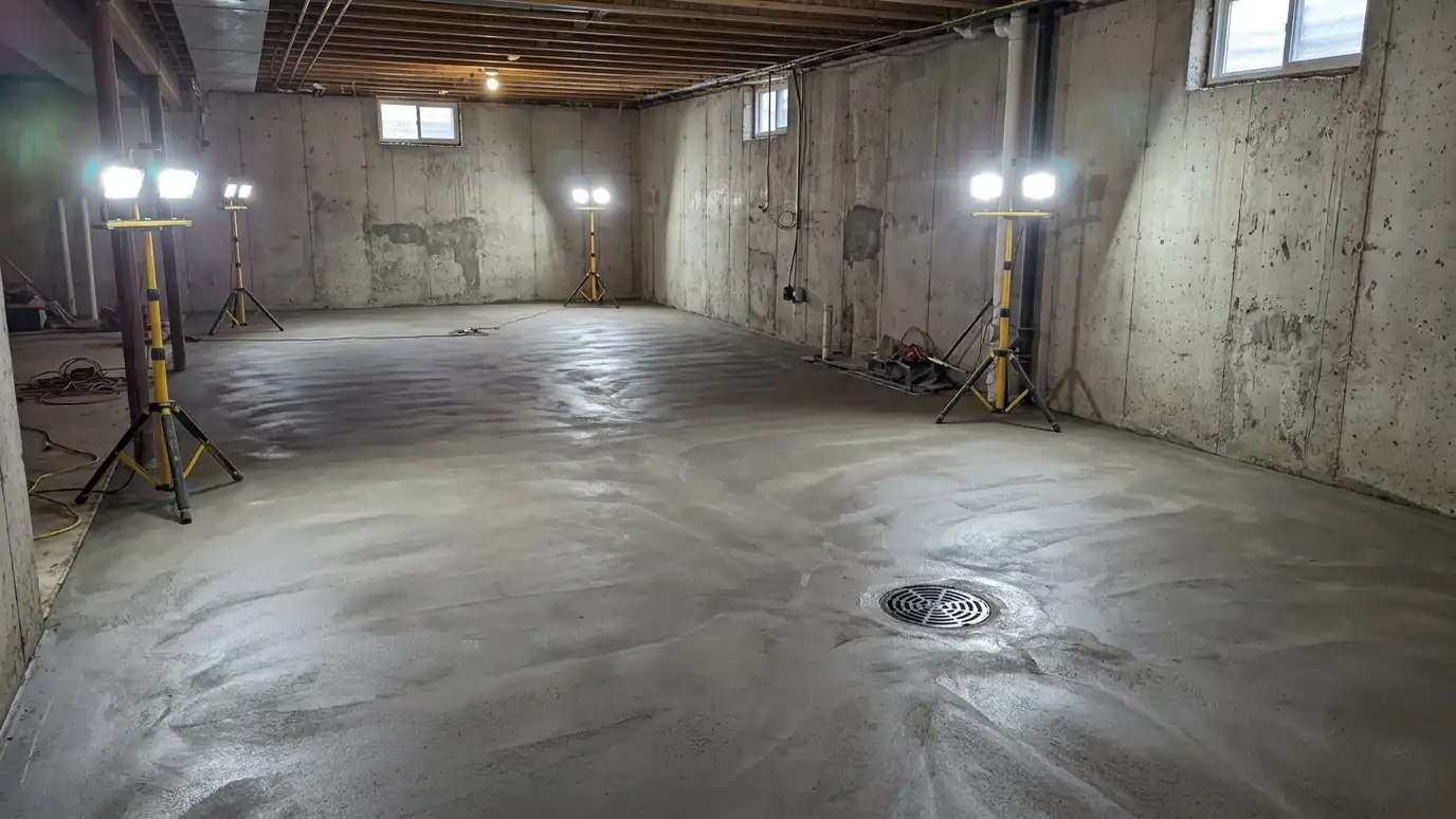 Basement Floors and Slabs in Nashville and Middle Tennessee