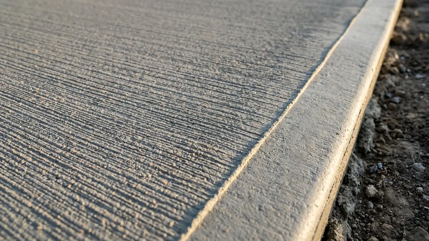 Broom Finish and Textured Concrete in Nashville and Middle Tennessee