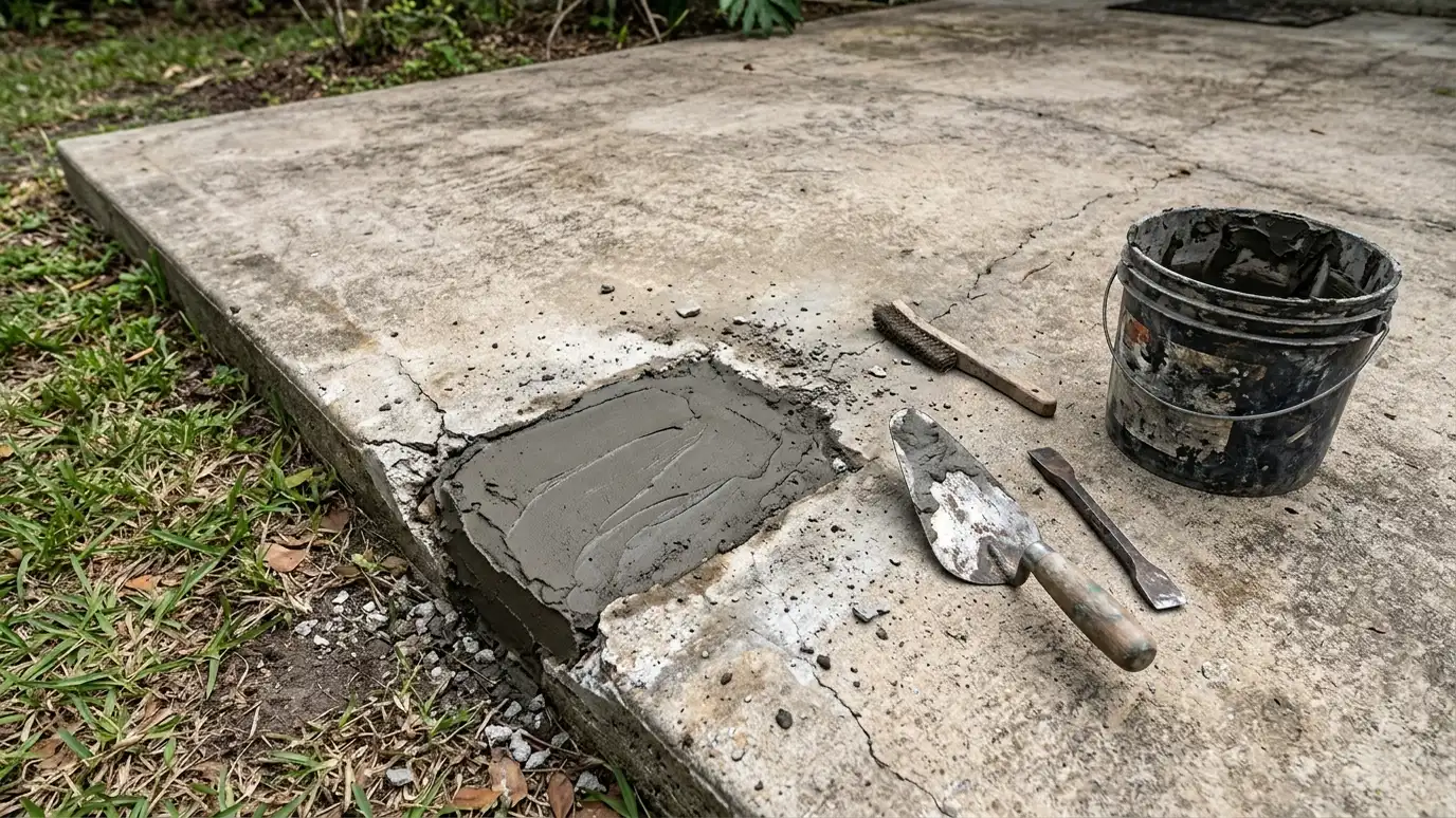 Concrete Patio Repair in Nashville and Middle Tennessee