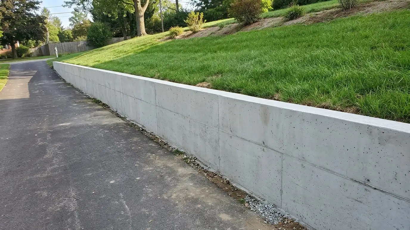 Concrete Retaining Walls in Nashville and Middle Tennessee
