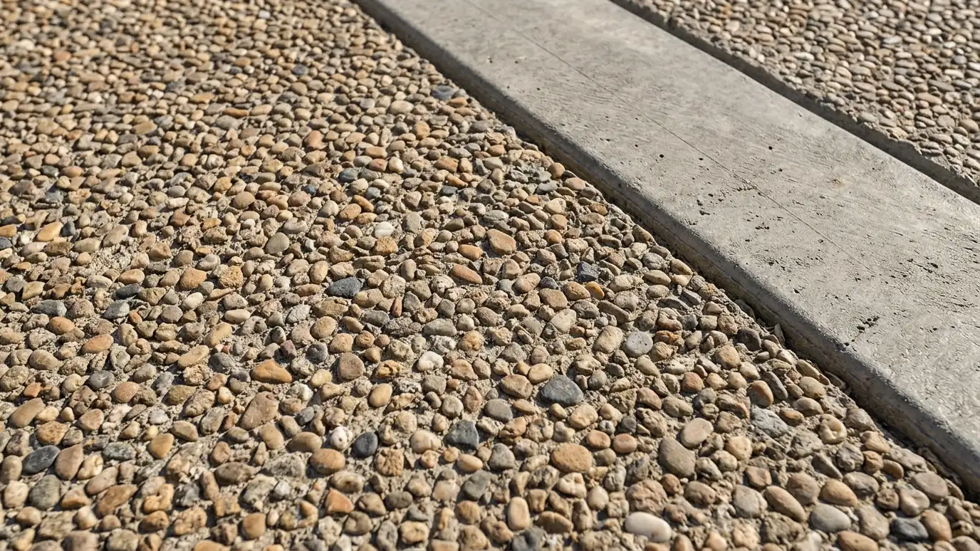 Exposed Aggregate Concrete | Music City Concrete Exposed Aggregate Concrete in Nashville and Middle Tennessee