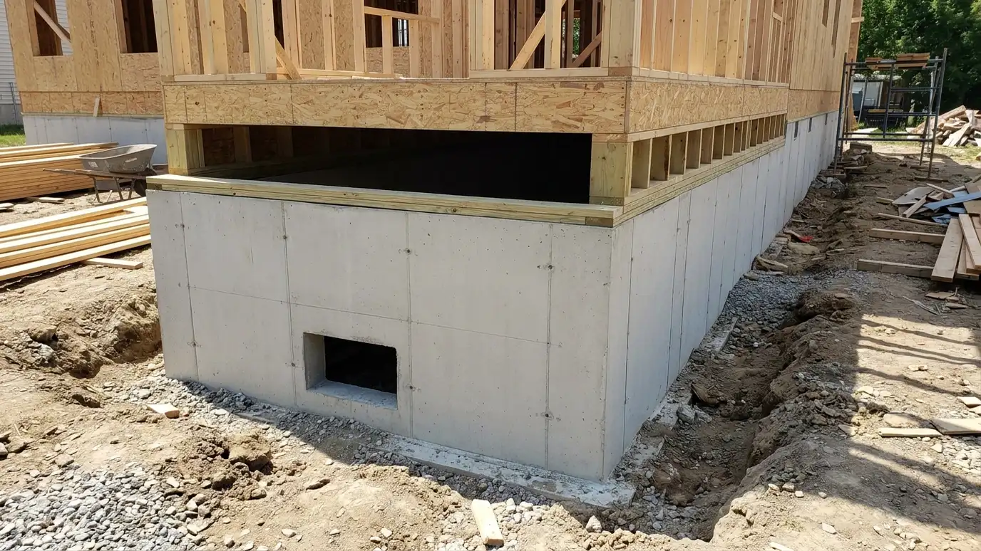 Stem Walls and Crawl Space Walls in Nashville and Middle Tennessee