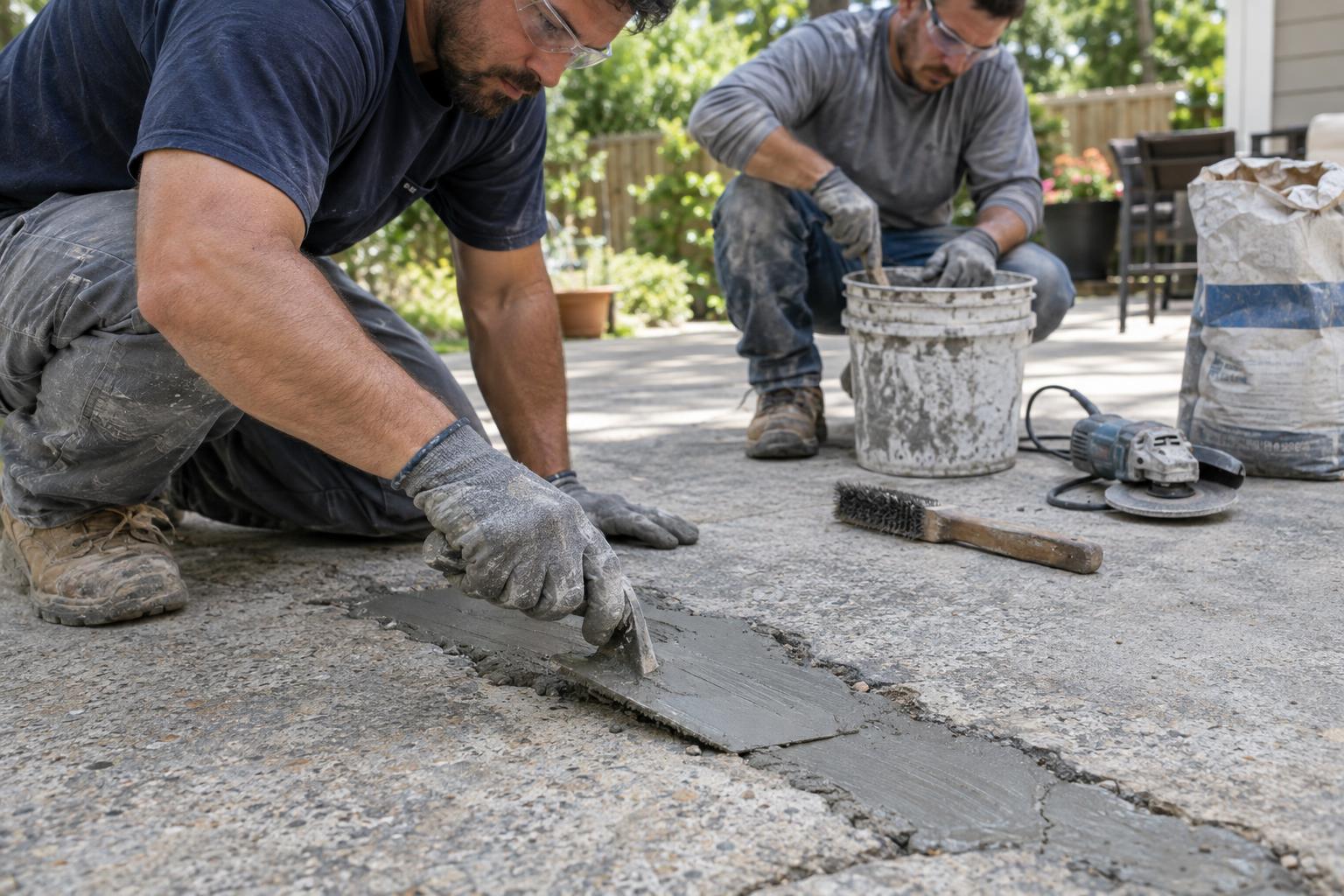 Concrete Patio Repair Nashville
