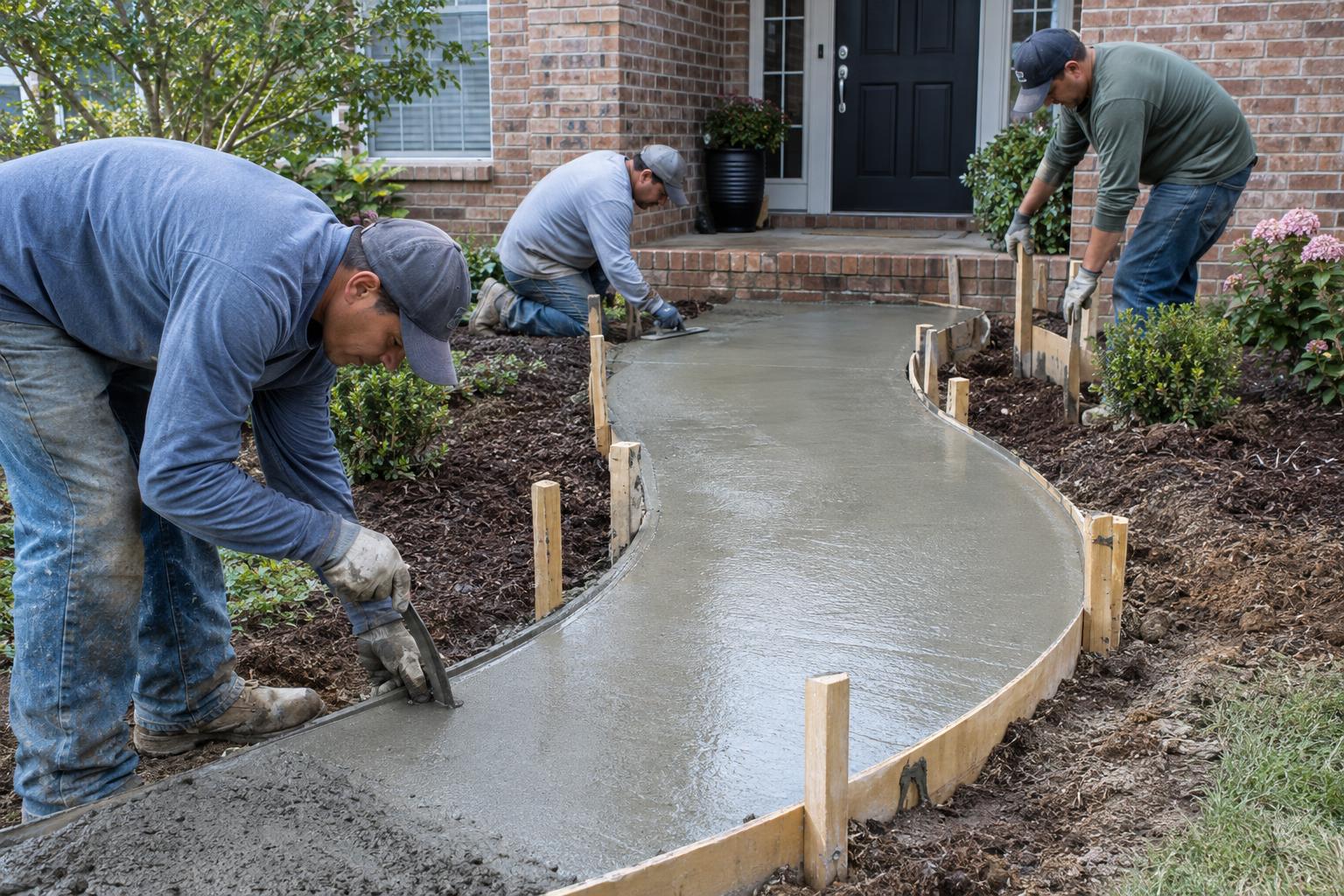 Concrete Walkway Contractor Nashville